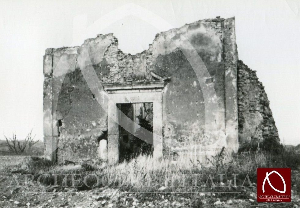 LA CHIESA DI SAN GIOVANNI BATTISTA NELLA CONTRADA “SAN GIOVANNI DI ZEZZA”– PRIMA PARTE