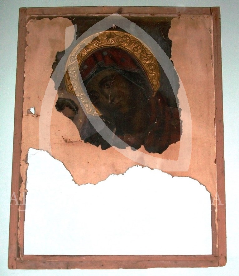 RECUPERO DI UN ANTICO QUADRO DEL SECOLO XIX DELLA MADONNA DI RIPALTA IN UN COMPLESSO ARCHITETTONICO-AMBIENTALE